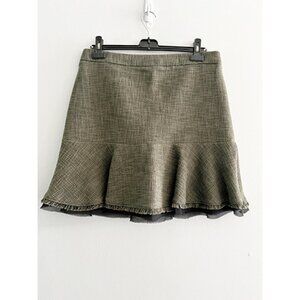 Ann Taylor- Skirt- Green - Size 12